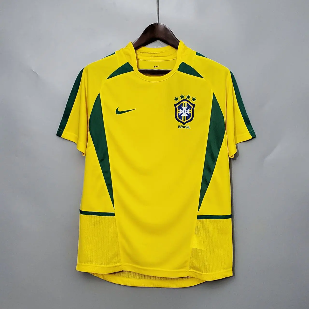 Áo đấu đội tuyển Brazil 2002 – áo bóng đá cổ điển